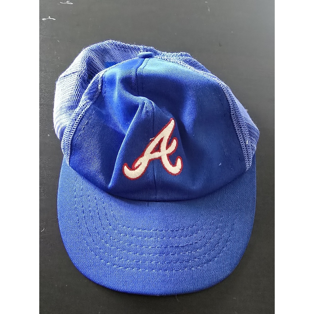 Vintage RARE Big League‎ Chew Promotional Atlanta Braves Baseball Trucker Hat